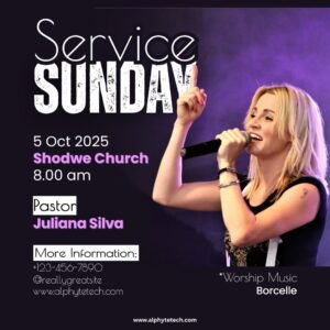 Digital Event Brochure Design